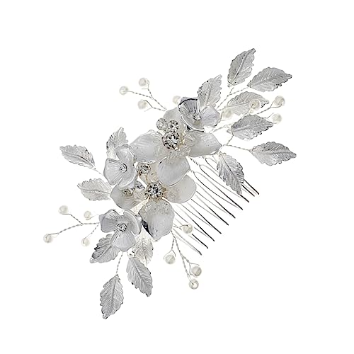 Abaodam Braut Hochzeit Tiara Haarschmuck Zinklegierung Roségold Fräulein Kristall von Abaodam