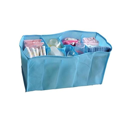 Abaodam multifunktionale Wickeltasche windeltasche aufbewahrungssack snackbeutel trinkflaschenhalter Mama Bag windelsäcke windeltüten handtuchregal Blea Mama Wickeltasche Windelbeutel Blue von Abaodam