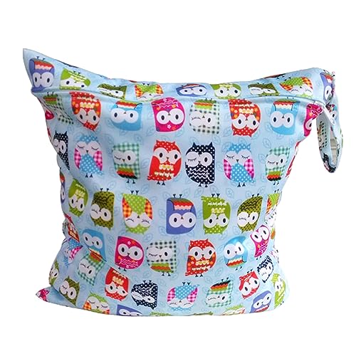 Abaodam wasserdichte Wickeltasche für Babys windelbeutel Diaper Bag Taschen für Wickeltaschen -Nass-Trockensack windeltasche Wickeltasche waschbare Wickeltasche Drucken von Abaodam