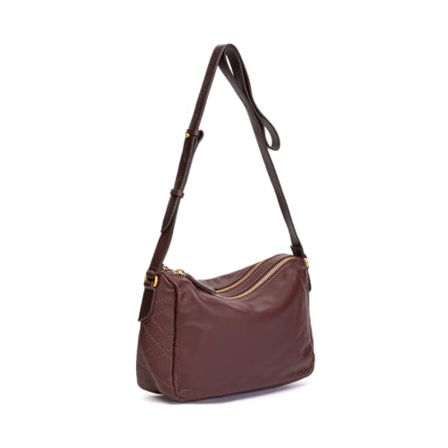 Abbacino Burgund Lederschulter Rot von Abbacino