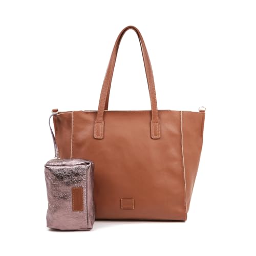 Abbacino Damen Adelda Tasche, Cognacfarben von Abbacino