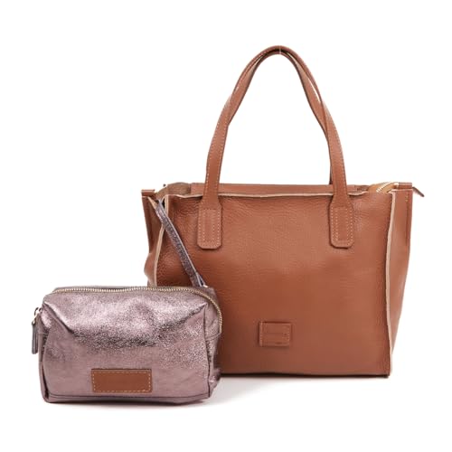 Abbacino Damen Adelda Tasche, Cognacfarben von Abbacino