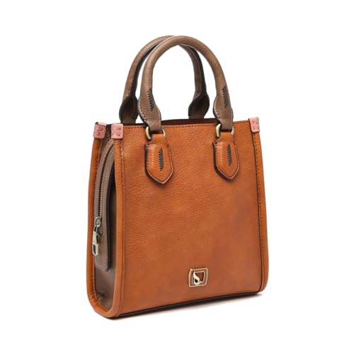 Abbacino Damen Dolch Tasche, Cognacfarben von Abbacino