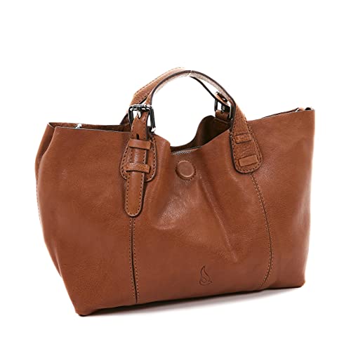 Abbacino Damen Ellen Tasche, Cognacfarben von Abbacino