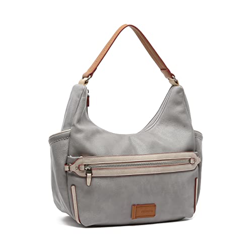 Abbacino Damen Nubhra Tasche, grau von Abbacino