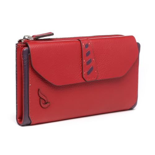 Abbacino Damen Reisezubehör-Brieftasche, Richlaf Rot von Abbacino