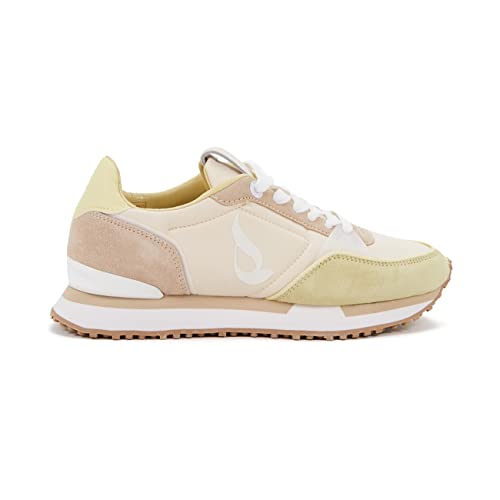 Abbacino Damen Sneakers Low-top, Beige, 39 EU von Abbacino