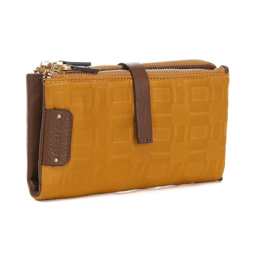 Abbacino Großes Portfolio in Nylonbernstein Gold von Abbacino
