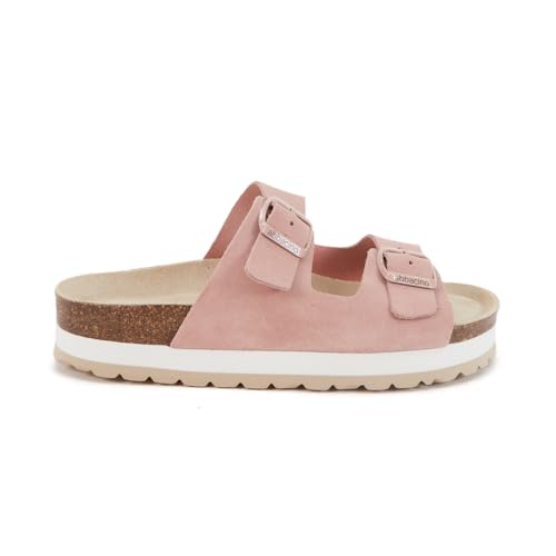 Abbacino Sandalen mit Serraje -Plattform in Beige Beige Abbacino Sandalen mit Serraje -Plattform in Beige Beige von Abbacino