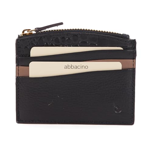 Abbacino Schwarzer Lederkarton Schwarz von Abbacino