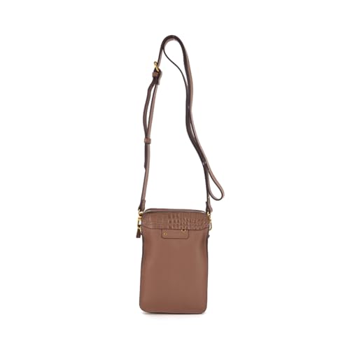 Abbacino Toupe Leder Mobilfunkbeutel Braun von Abbacino