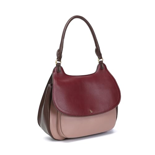 Abbacino Umhängetasche in burgunderrecycelten Materialien Rot von Abbacino