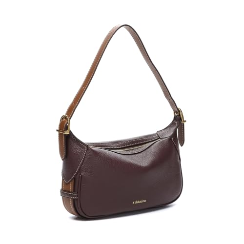 Abbacino Umhängetasche in burgunderrecycelten Materialien Rot von Abbacino