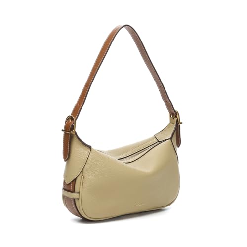 Abbacino Umhängetasche in gelben recycelten Materialien Gelb von Abbacino