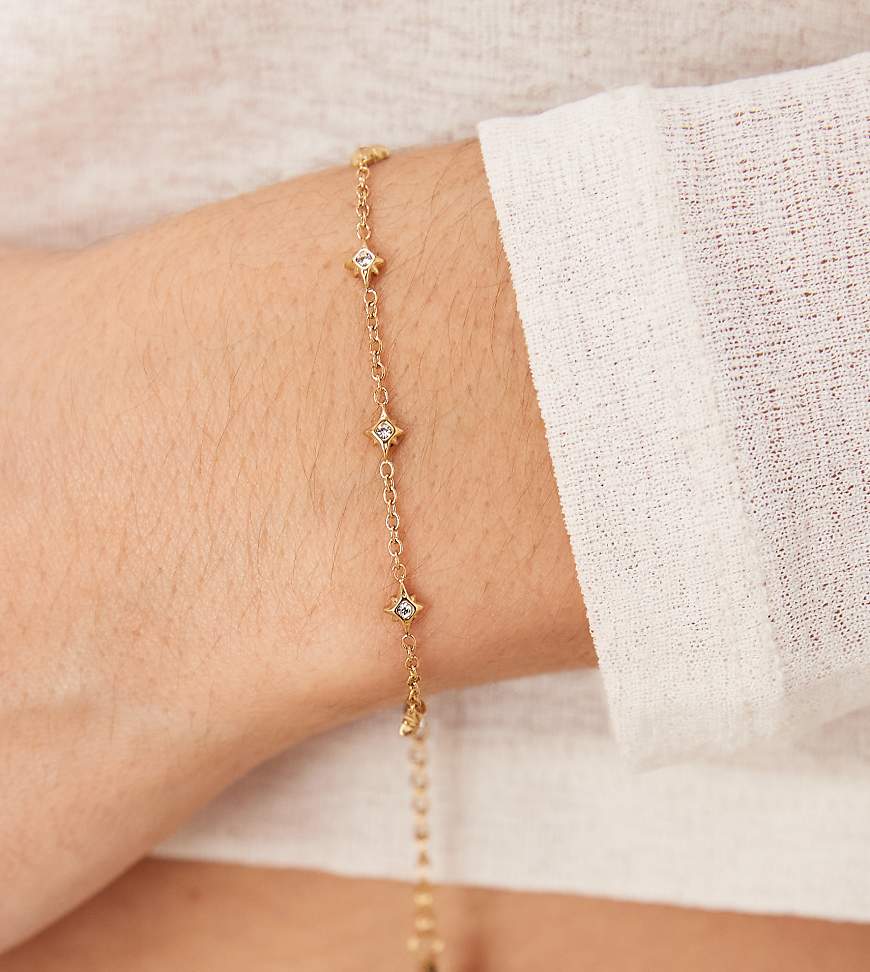 Abbott Lyon - Written In The Stars - Armband aus Edelstahl mit 18-Karat-Vergoldung-Goldfarben von Abbott Lyon