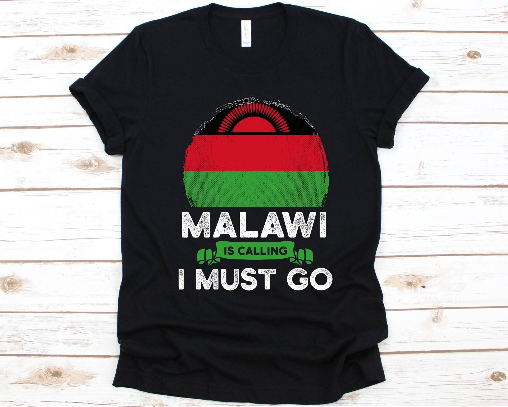 Botswana Is Calling I Must Go Shirt, Geschenk, Flagge Von Botswana, Republik Ostafrika, Südost Afrika, Nyasaland von AbbysDesignFactory