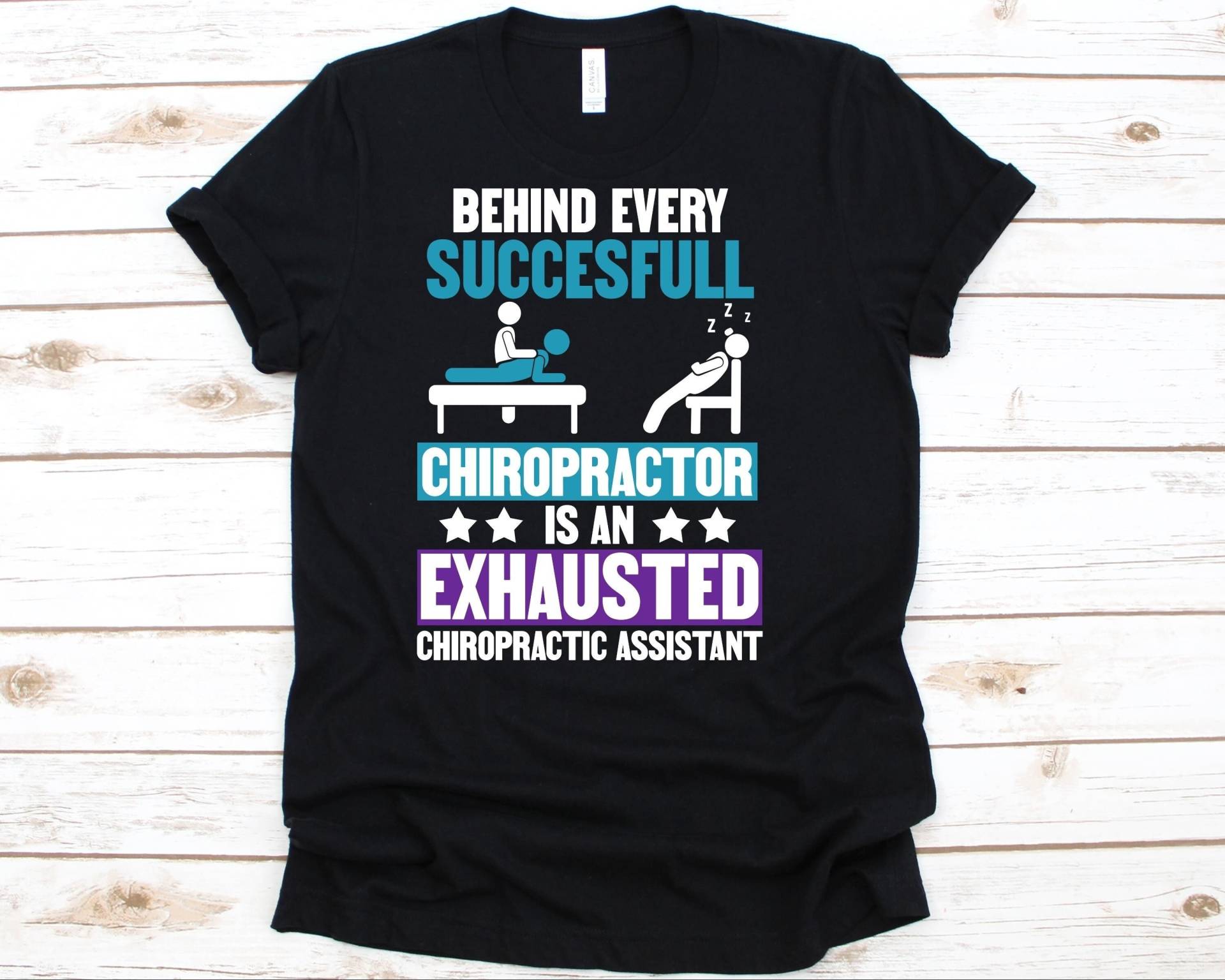 Chiropractic Assistant Shirt, Chiropractor Shirt Für Männer Und Frauen, Wirbelsäulentherapie, Chiro T-Shirt, Gelenk Anpassung, Awareness von AbbysDesignFactory