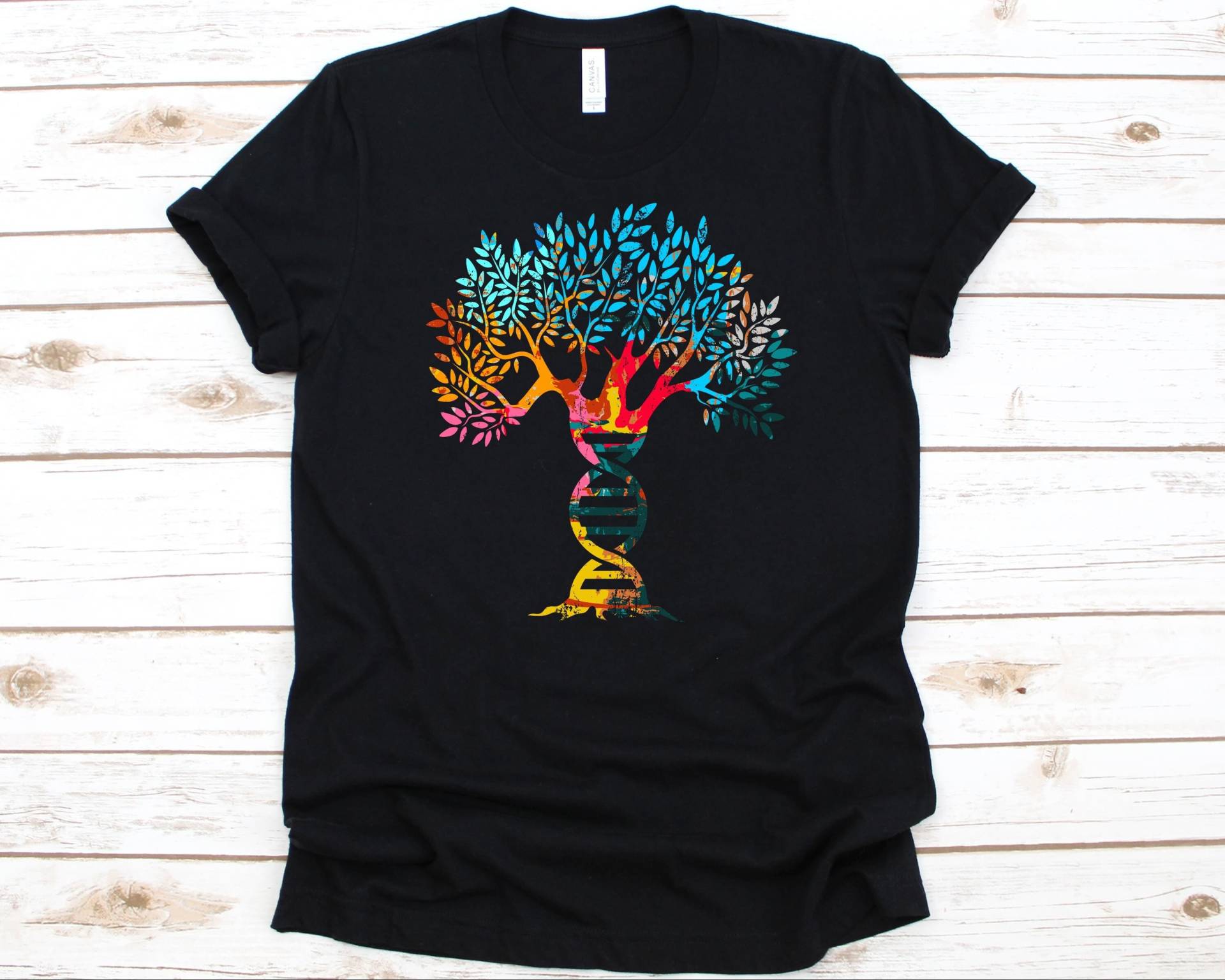 Dna Baum Shirt, Familienbaum Liebhaber, Shirt Für Männer Und Frauen, Familiengeschichte Süßes Design von AbbysDesignFactory