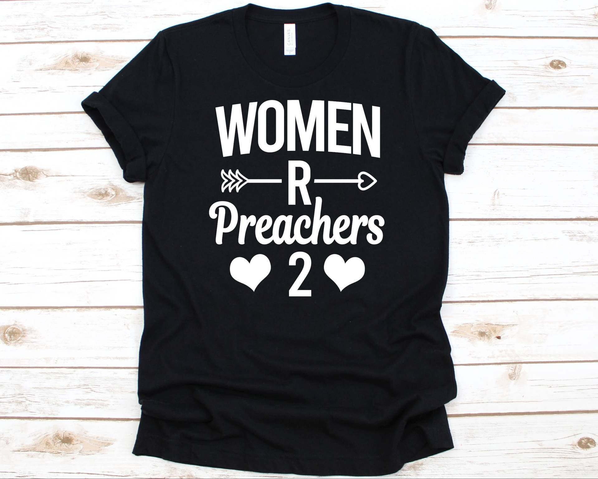 Frauen R Preachers 2 Shirt, Geschenk Für Pastoren, Religiöse Führer, Kirchenmann Grafik, Prediger Presbyter Design, Pastoren T-Shirt von AbbysDesignFactory