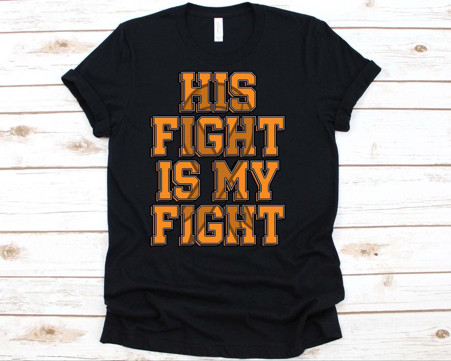 His Fight Is My Shirt, Bewusstsein Geschenk Für Prader-Willi-Syndrom Krieger Kämpfer, Prader-Labhart-Willi-Fanconi-Syndrom T-Shirt, Pws His Fight Is My Shirt, Bewusstsein Geschenk Für Prader-Willi-Syndrom Krieger Kämpfer, Prader-Labhart-Willi-Fanconi-Syndrom T-Shirt, Pws von AbbysDesignFactory