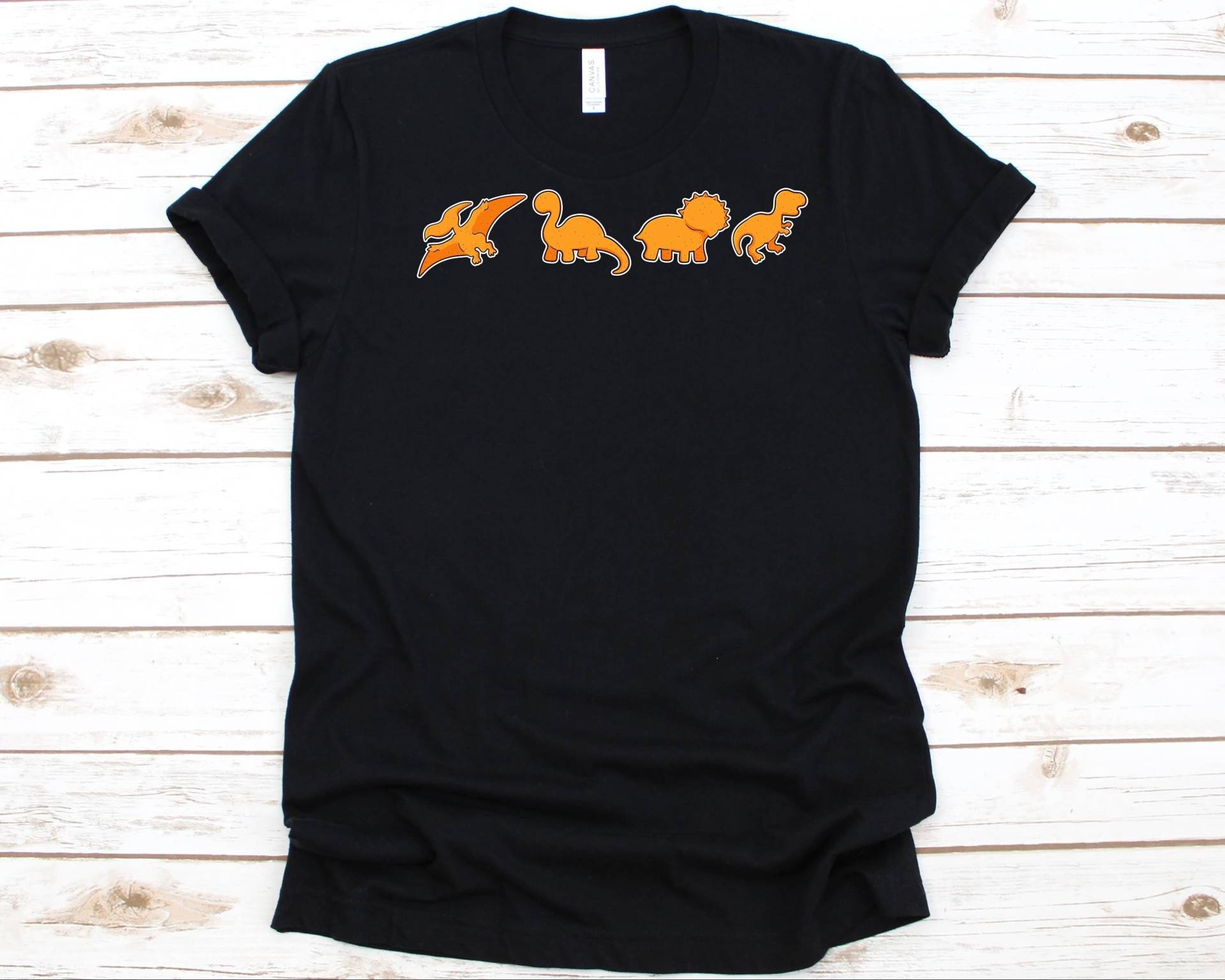 Huhn Nuggets Dinosaurier Shirt, Entbeintes Fleisch, Liebhaber, Schale, Brothuhn, Nugs Leben, Grafik von AbbysDesignFactory