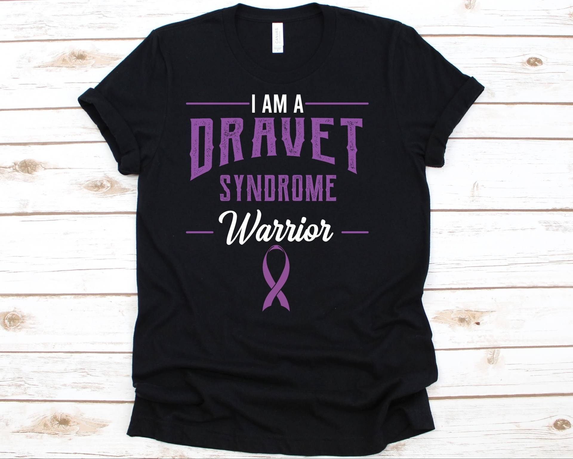 I Am A Dravet Syndrom Krieger Shirt, Bewusstsein Geschenk Für Schwere Myoclonic Epilepsie Von Infancy Kämpfer, Smei T-Shirt Männer Und Frauen von AbbysDesignFactory