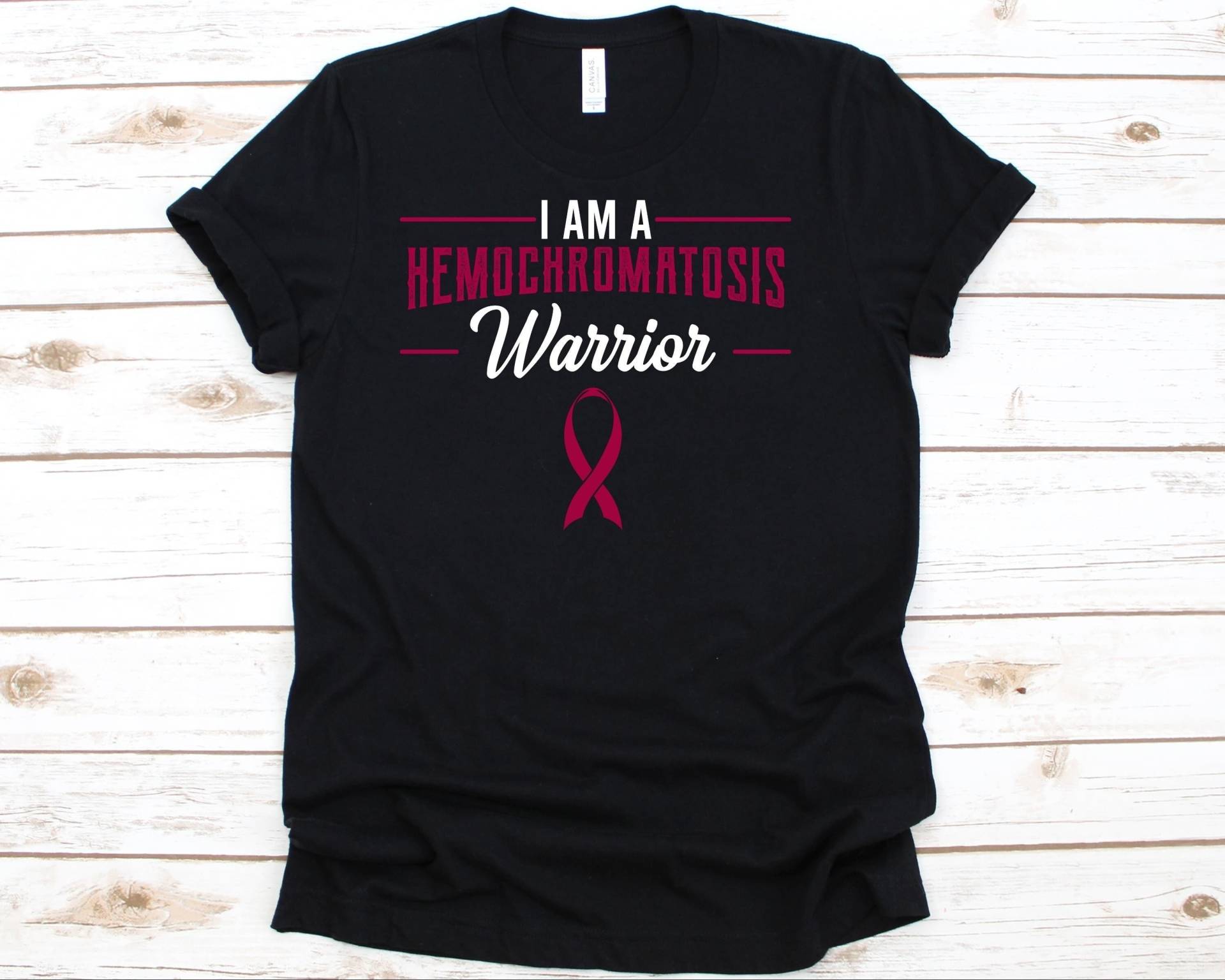 I Am A Hemochromatosis Krieger Shirt, Bewusstseinsgeschenk Für Eisenüberlastung Kämpfer Überlebende, Haemochromatosis Tshirt Männer Und Frauen von AbbysDesignFactory