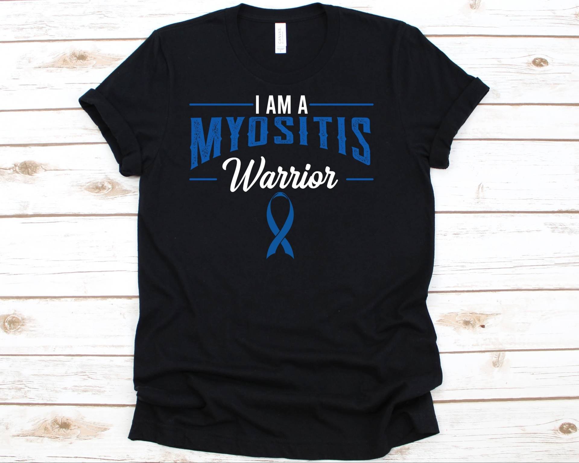 I Am A Myositis Krieger Shirt, Ossificans T-Shirt Für Männer Und Frauen, Bewusstsein Geschenk Jugendliche Dermatomyositis Kämpfer Überlebende von AbbysDesignFactory