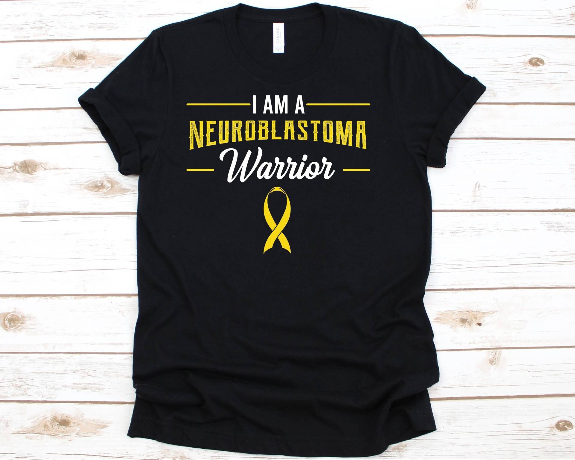 I Am A Neuroblastoma Krieger Shirt, Bewusstsein Geschenk Für Kindheit Krebs Kämpfer Überlebende, Nb Tshirt Männer Und Frauen von AbbysDesignFactory