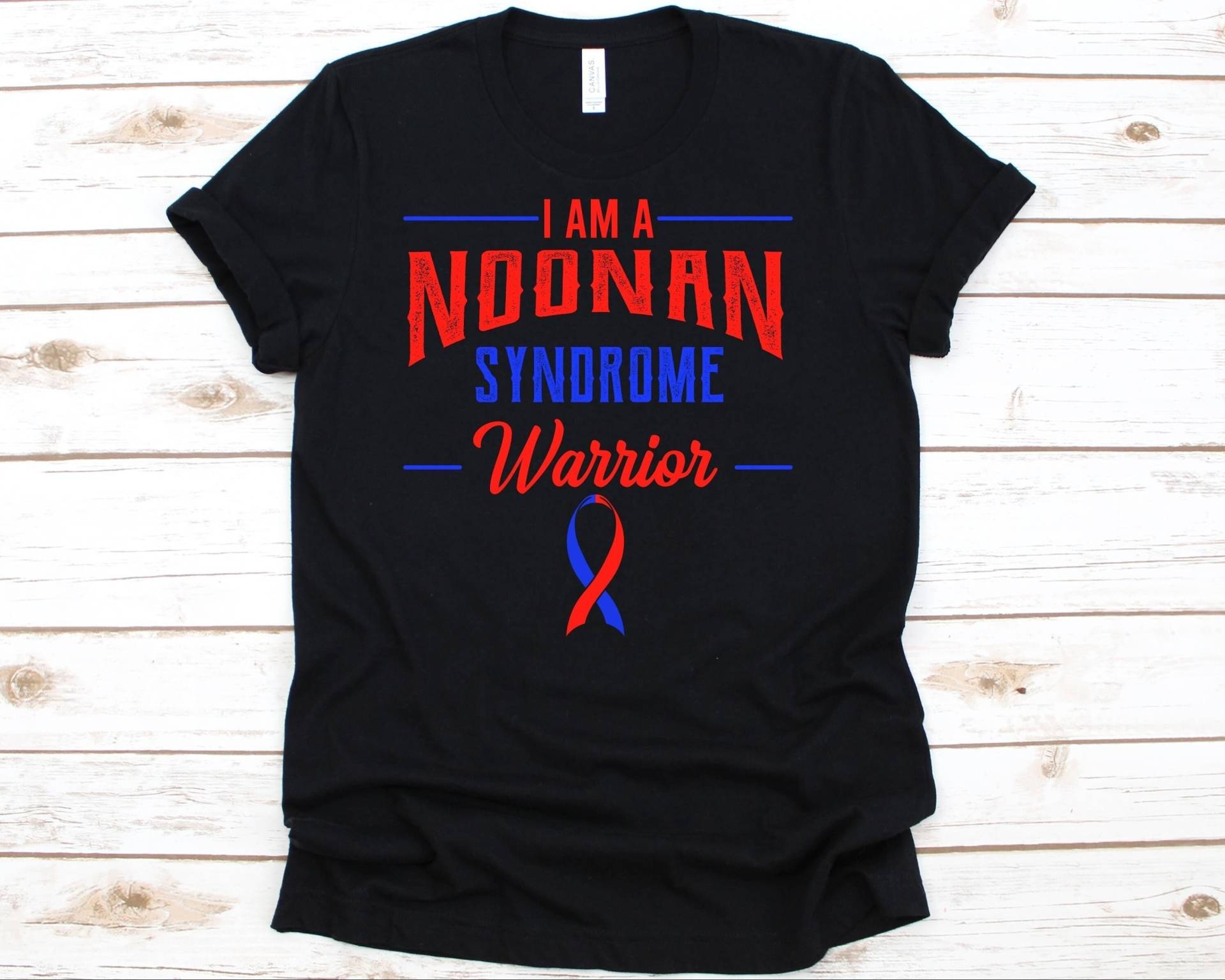 I Am A Noonan Syndrom Krieger Shirt, Noonan-Ehmke-Syndrom T-Shirt Für Männer Und Frauen, Bewusstsein Geschenk Männliche Turner-Syndrom Kämpfer von AbbysDesignFactory