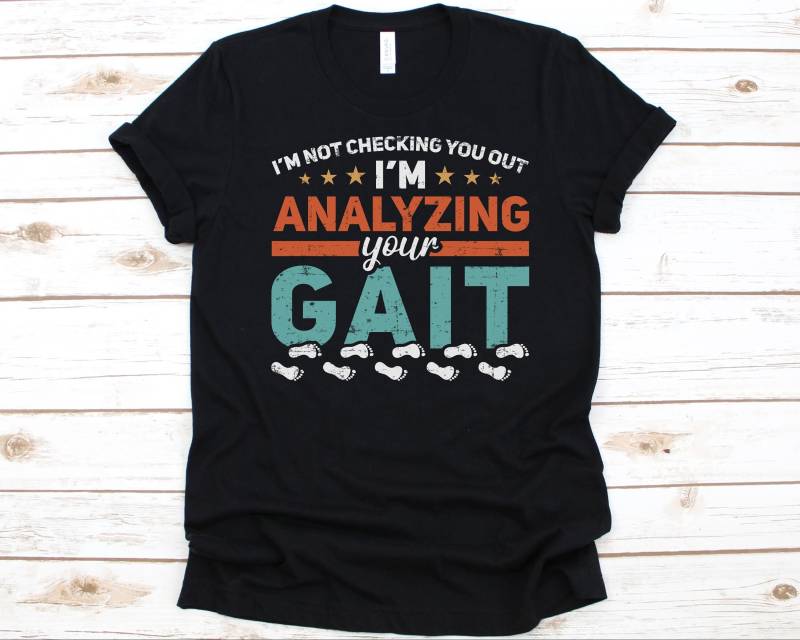 I'm Not Checking You Out Erkälten Sie Ihr Gait Shirt, Disorder Awareness, Walking Pattern, Disorder, Auffälligkeit von AbbysDesignFactory