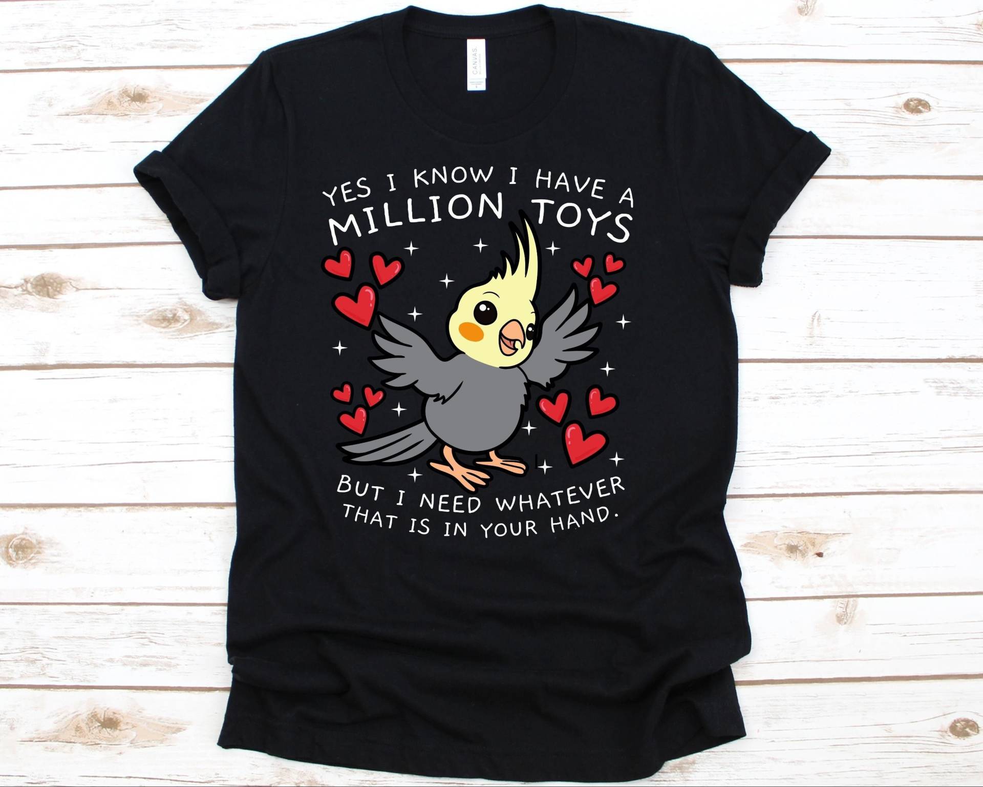 Ja, Ich Weiß, Habe Eine Million Spielzeug Shirt, Kakadu Liebhaber, Geschenk Für Besitzer Männer Und Frauen, Vogelwächter Tshirt, Tierarzt von AbbysDesignFactory