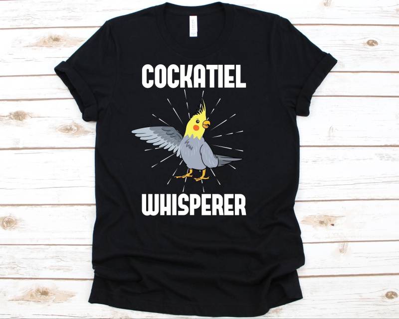 Kakadu Flüsterer Shirt, Liebhaber, Geschenk Für Kakadu-Besitzer Männer Und Frauen, Vogelbeobachter Tshirt, Kleiner Papagei, Tierarzt von AbbysDesignFactory