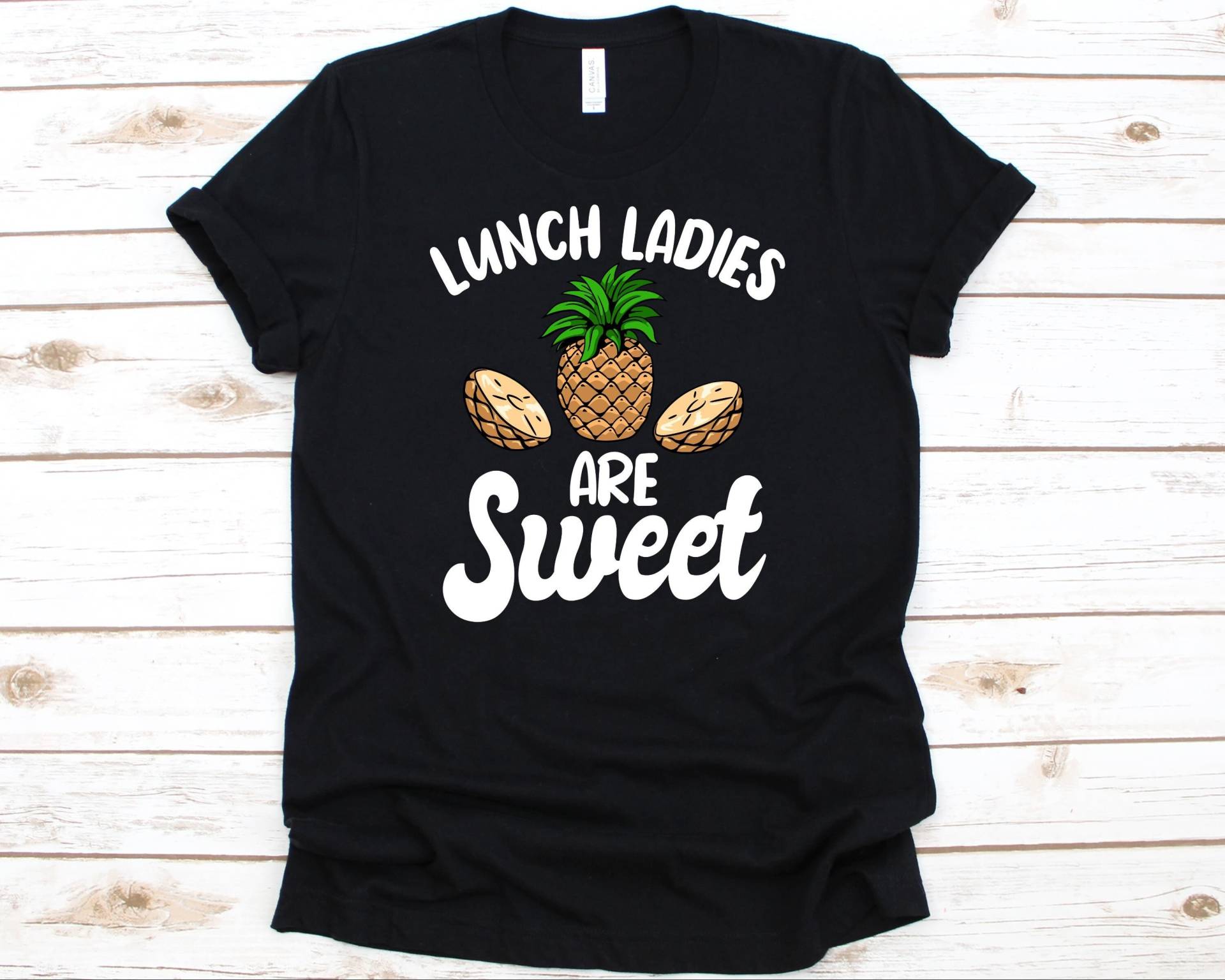 Lunch Ladies Are Sweet Shirt, Kantin Lady Geschenk Für Frauen, Food Service Beruf, Worker, Schulkoch, Aide Shirt von AbbysDesignFactory