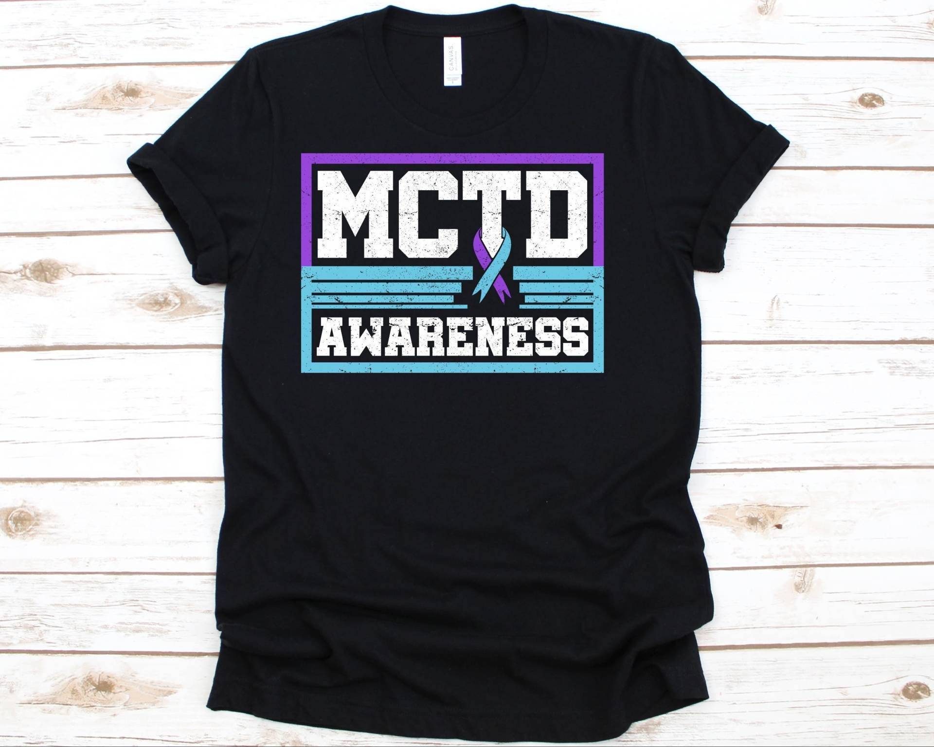 Mctd Awareness Shirt, Geschenk Für Mixed Connective Tissue Disease Krieger Überlebender, Sharp Es Syndrom Tshirt Männer Und Frauen von AbbysDesignFactory