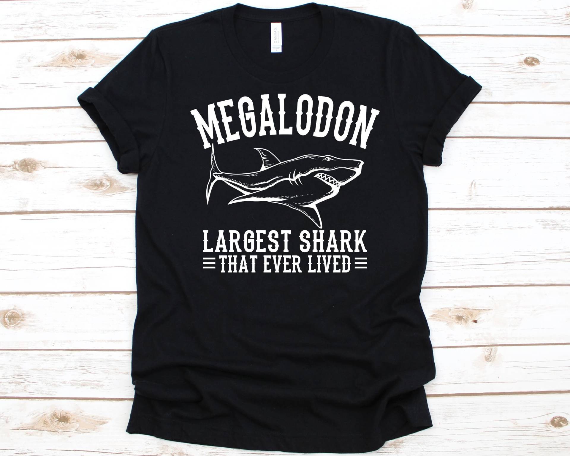 Megalodon Größter Hai, Der Je Gelebtes Shirt, Cooles Design, Mackerel Shark Hai Arten, Otodus Megalodon, Liebhaber von AbbysDesignFactory