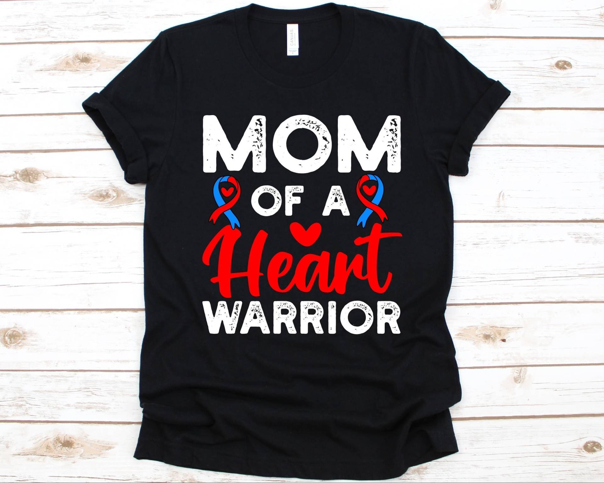 Mutti Eines Herzens Krieger Shirt, Herz-Hemd, Organspender T-Shirt, Herz-Spender-Topf, Herz-Herz-Übertragung Organspende T-Shirt von AbbysDesignFactory