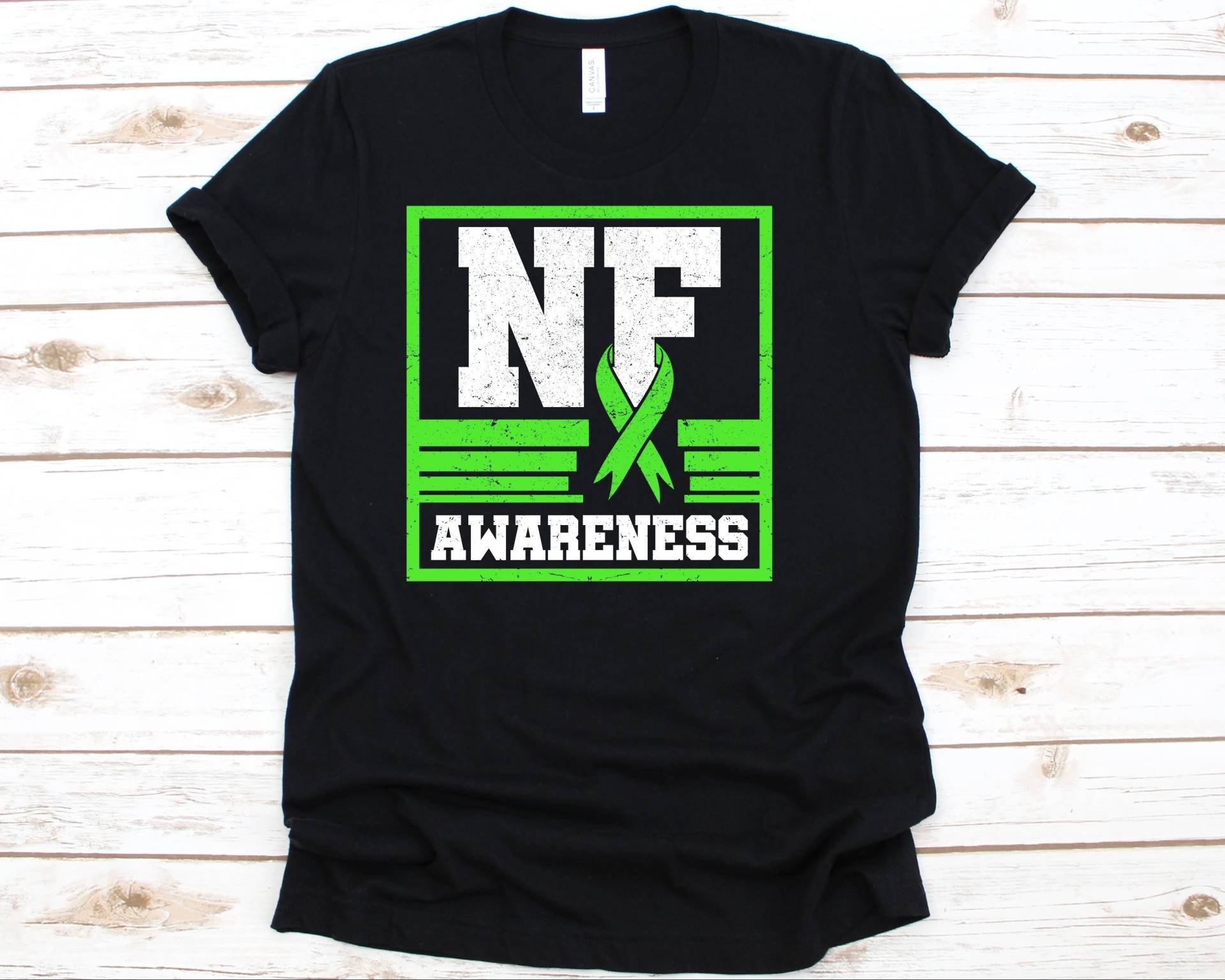 Nf Awareness Shirt, Geschenk Für Neurofibromatose Krieger Überlebende, Schwannomatosis Tshirt Männer Und Frauen, Typ I von AbbysDesignFactory