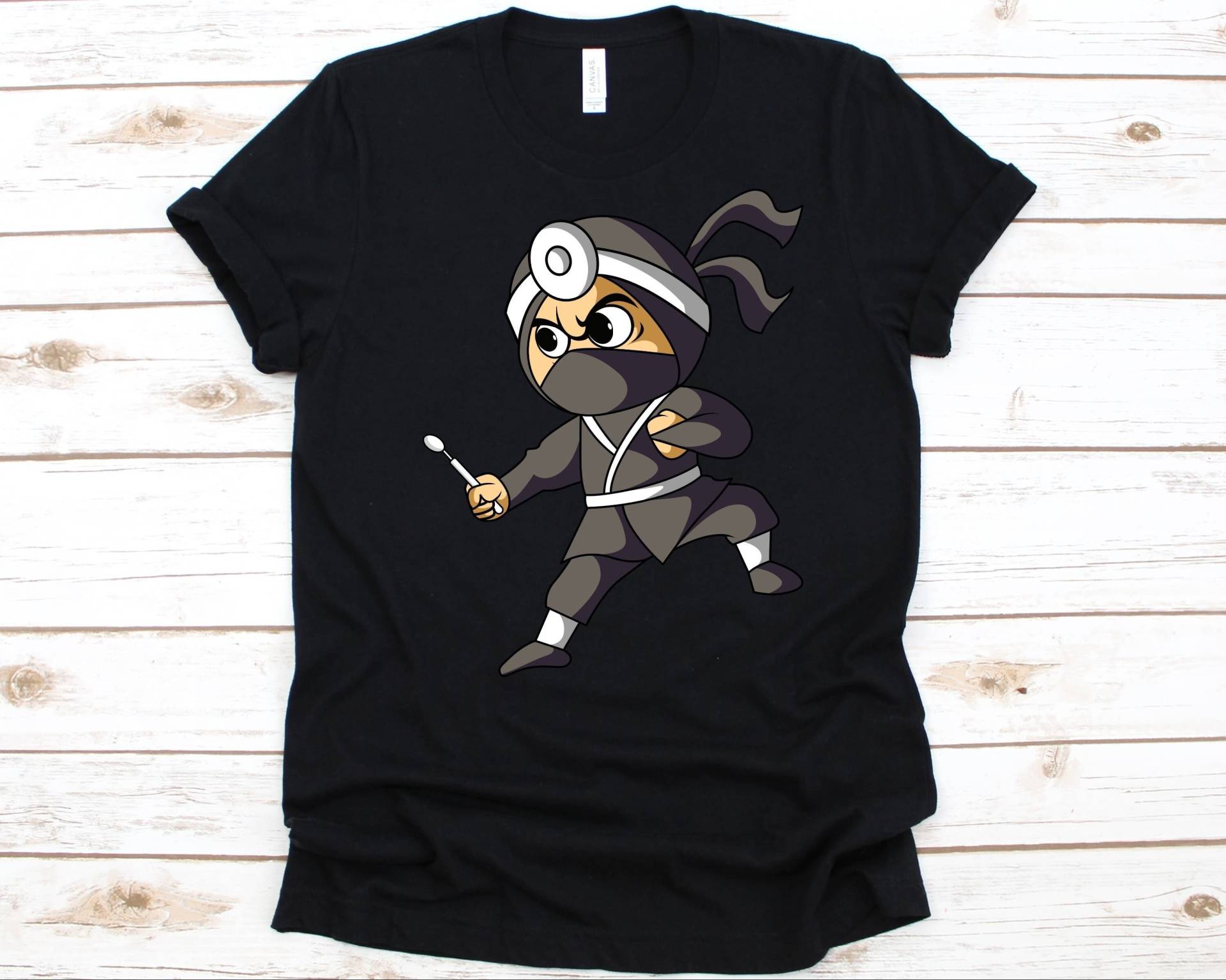 Ninja Zahnarzt Shirt, Süßes Design Für Männer Und Frauen, Geschenk Zahnarzt, Zahnärzte, Mundheilkunde, Orthaldehydist von AbbysDesignFactory