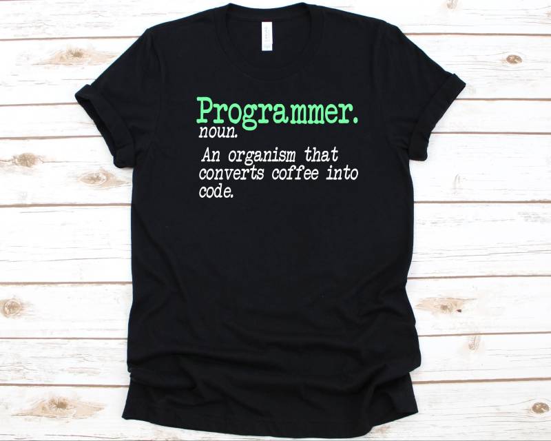 Programmierer Shirt, Computer Geschenk Für Männer Und Frauen, Software Engineer Informatiker Design von AbbysDesignFactory