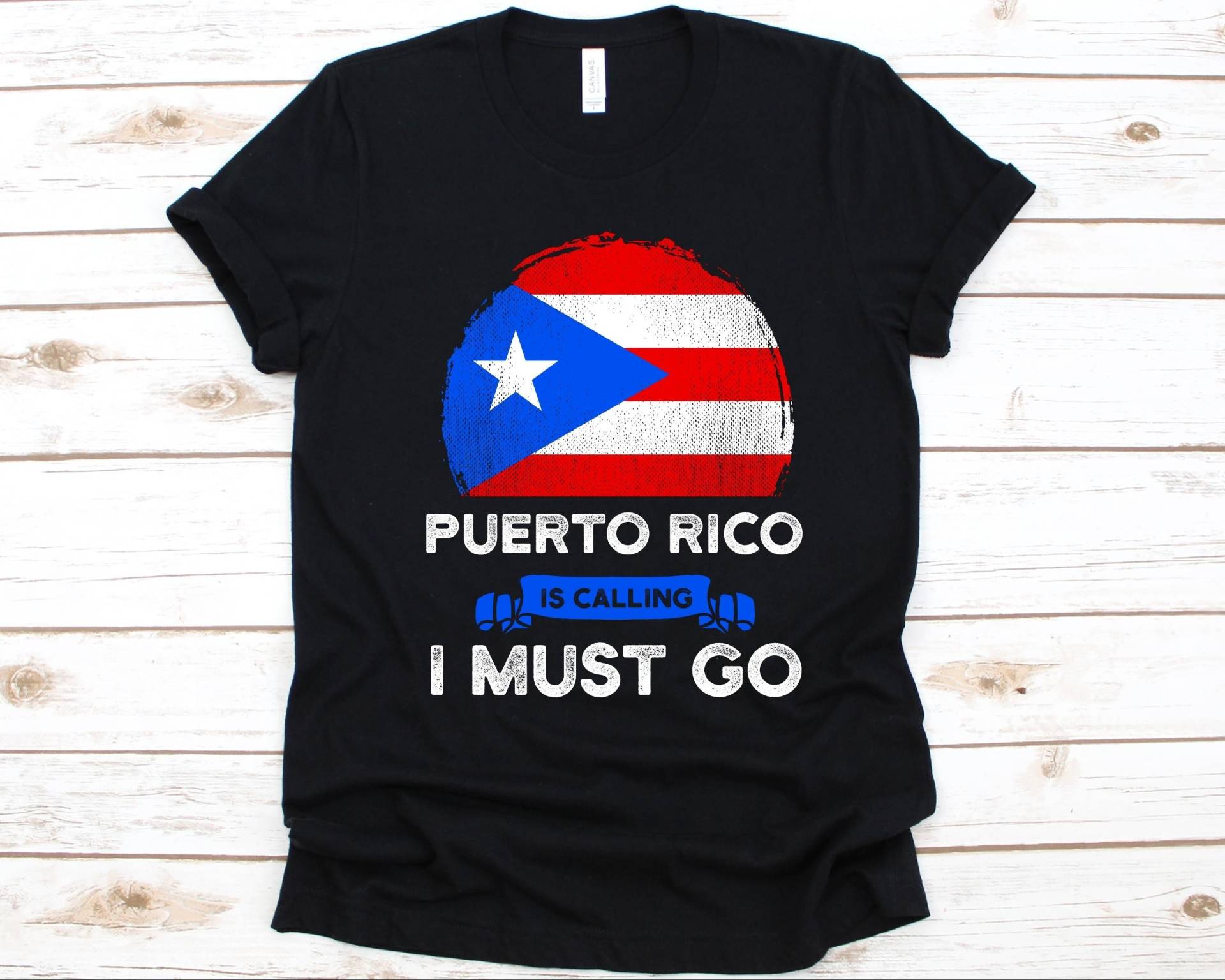 Puerto Rico Ruft I Must Go Shirt, Rican Geschenk, Flagge Von Rico, Gemeinschaft Geschenk Für Rica Patrioten von AbbysDesignFactory