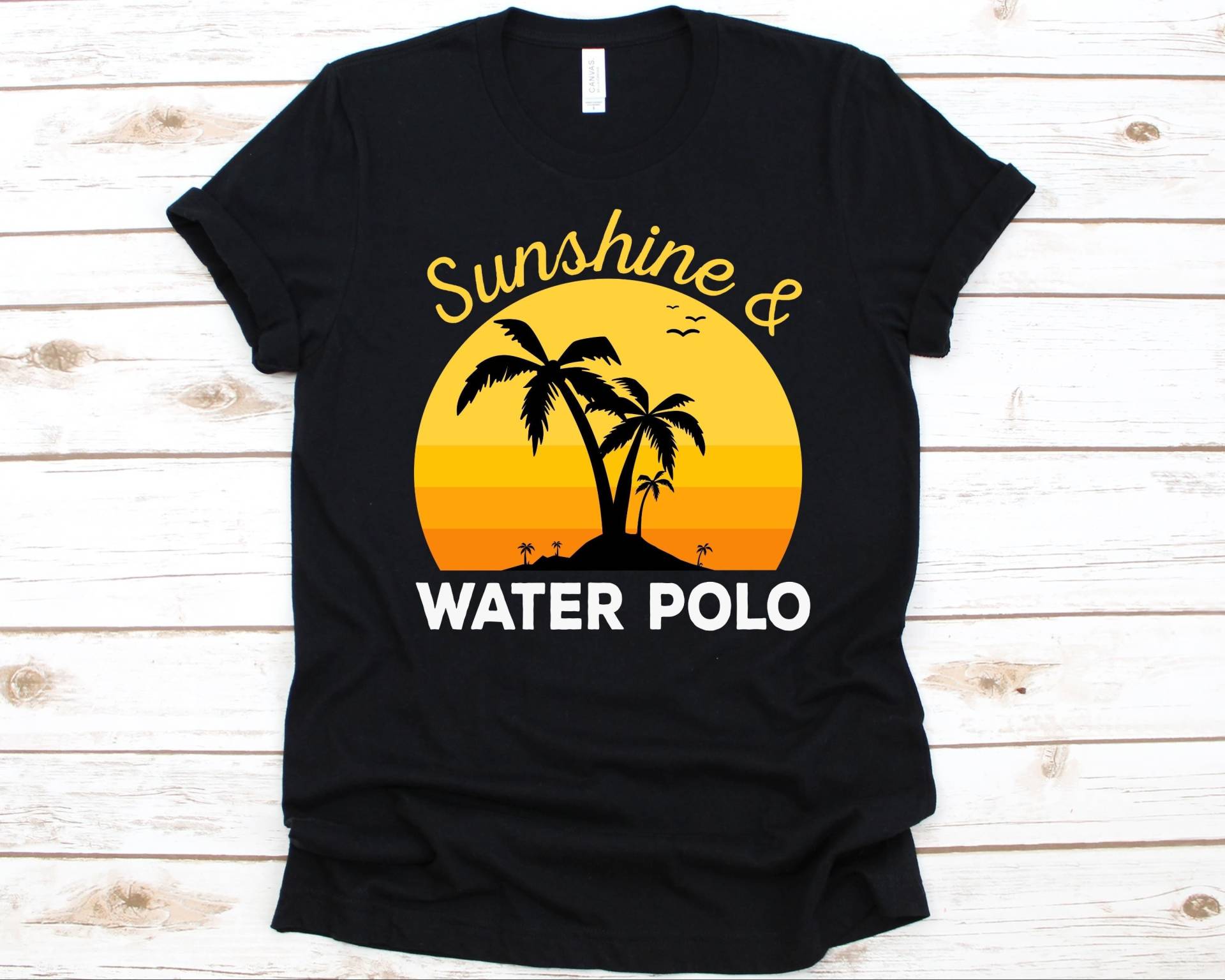 Sunshine Of Water Polo Shirt, Wasserball T-Shirt Für Männer Und Frauen, & Coconut Tree Spieler Geschenk von AbbysDesignFactory