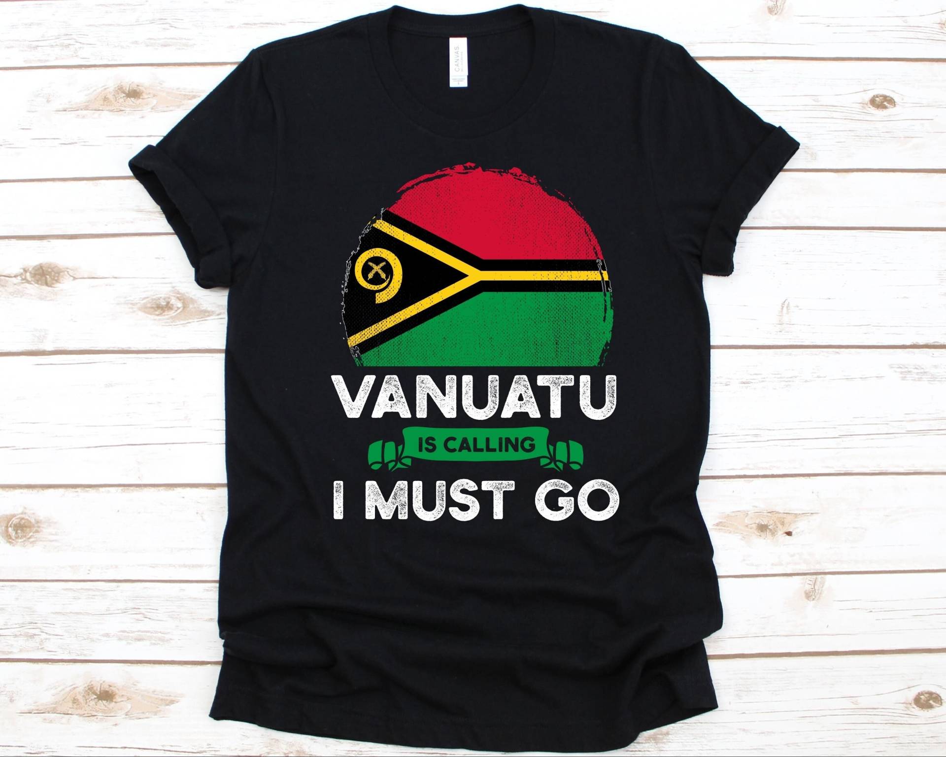 Vanuatu Ruft I Must Go Shirt, Südpazifik Ozean Flagge Republik Vanuatu, Patriot Geschenk von AbbysDesignFactory