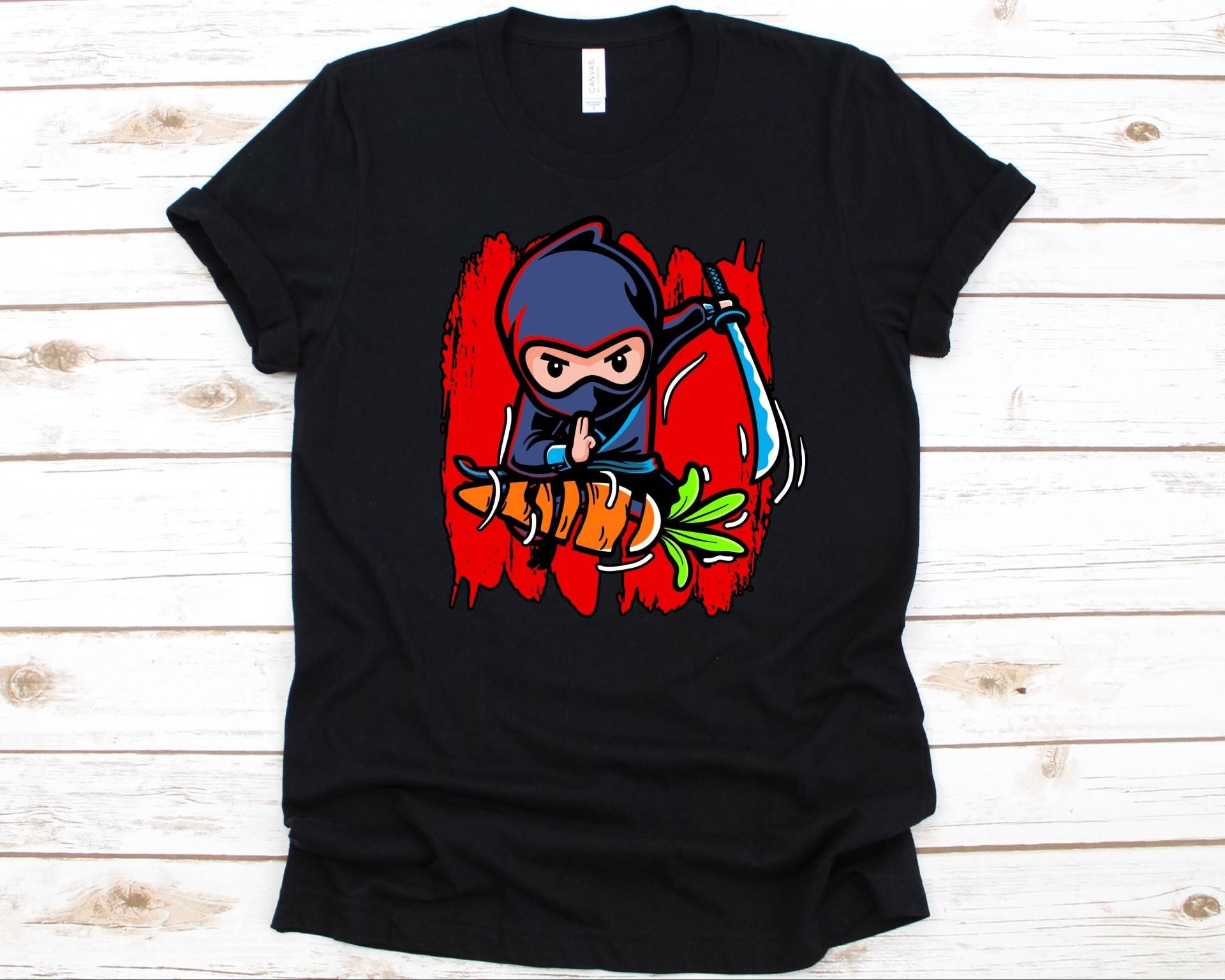 Vegetarisch Ninja Shirt, Vegetarismus Grafik Für Männer Und Frauen, Gemüse Design, Veganismus Veganer Liebhaber, Veggies, Vegan Shirt Vegetarisch Ninja Shirt, Vegetarismus Grafik Für Männer Und Frauen, Gemüse Design, Veganismus Veganer Liebhaber, Veggies, Vegan Shirt von AbbysDesignFactory