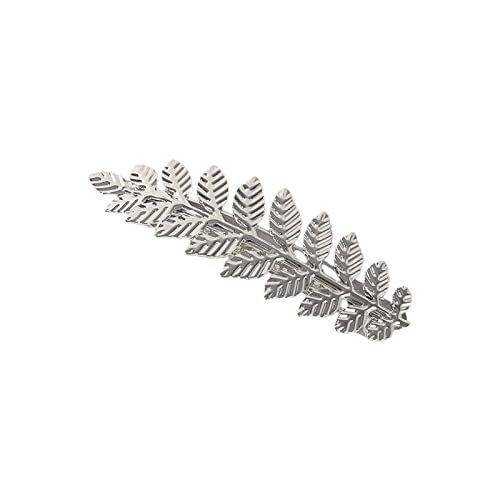 Hochzeits-Haarschmuck für Frauen, Blätter-Form, Stirnband für Braut, Metall-Haarspange, glänzender Haarreifen, Hochzeit, Party, Braut, Tiaras von Abcsweet