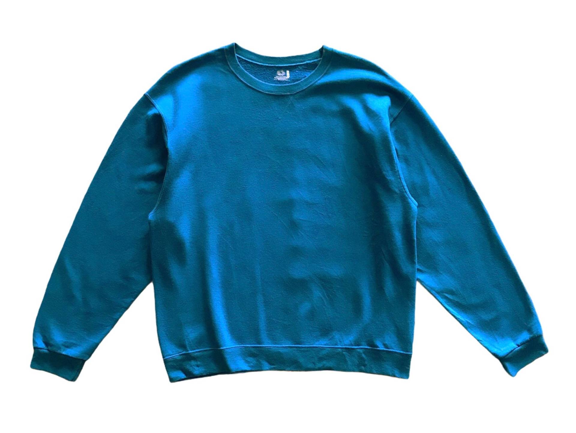 Fruit Of The Loom Plain Crewneck Sweatshirt L Größe von AbeVintageStore