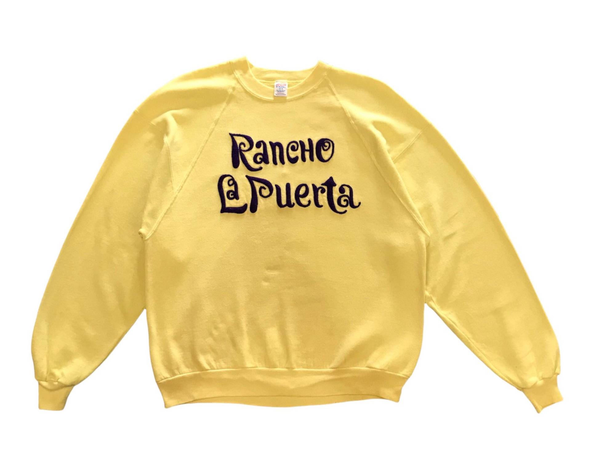 Vintage 80Er Jahre Rancho La Puerta Stickerei Jerzees Tag Von Russell Baggy Style Crewneck Sweatshirt Xl Größe | L-Xl von AbeVintageStore