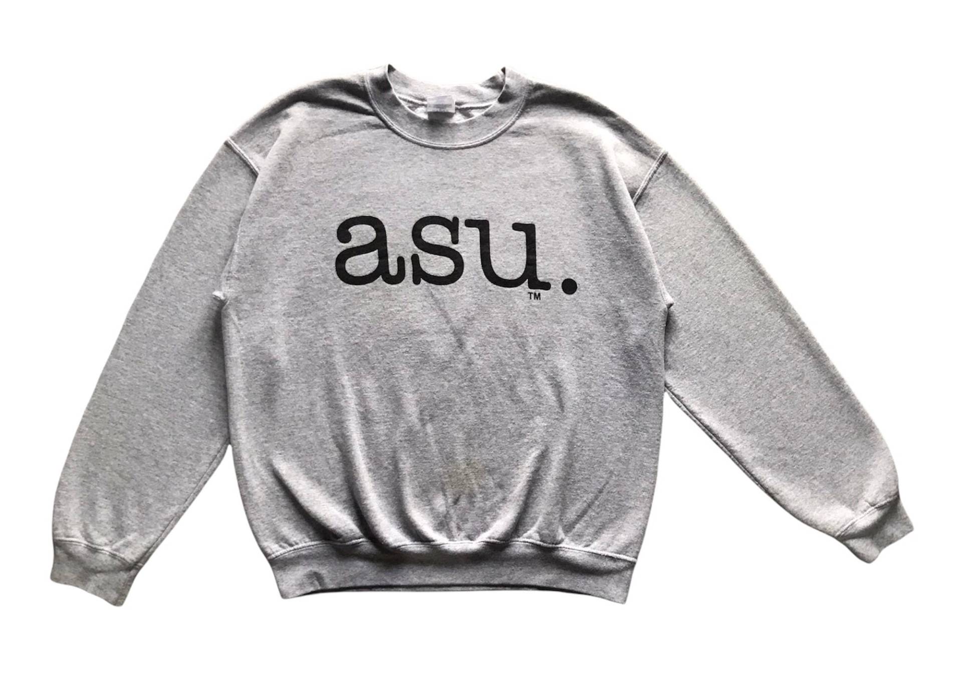 Vintage Asu Arizona State University Spellout Crewneck Sweatshirt M Größe von AbeVintageStore