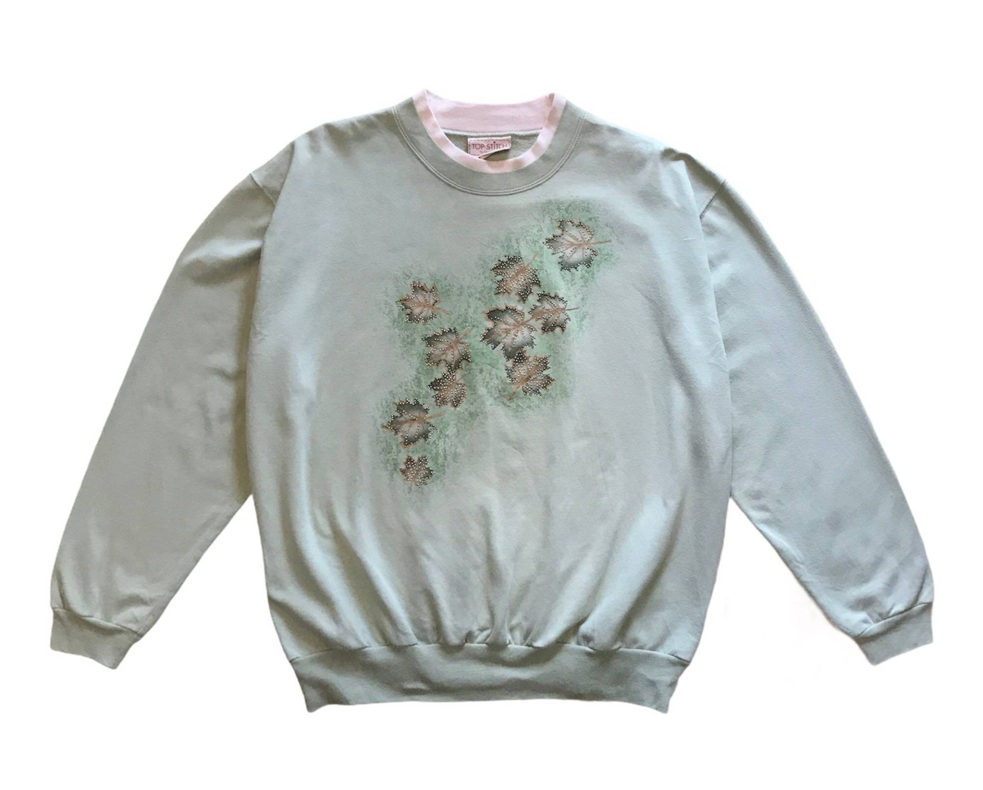 Vintage Blumen Morgen Sonne Crewneck Sweatshirt Xl Größe von AbeVintageStore