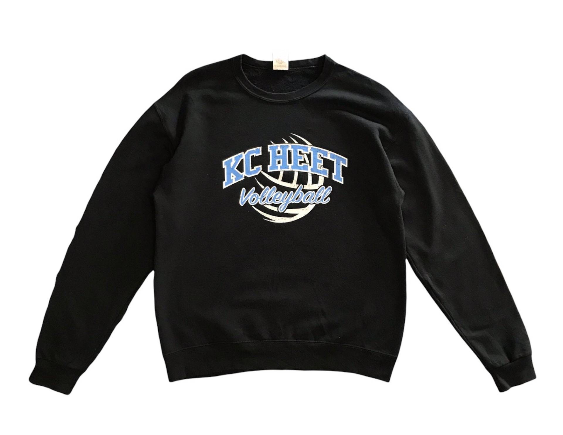 Vintage Kansas City Heet Basketball Spellout Crewneck Sweatshirt M Größe von AbeVintageStore